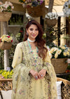 PREMIUM EMBROIDERED LUXURYLAWN | UNSTITCHED 3-PIECE SUIT V 711