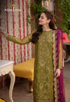 Dhanak3PC Embroidered With Chiffon Embroidered Dupatta-243