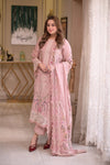 Lawn Unstitched Embroidered Collection with Chafoon Dupata 701
