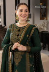 Dhanak 3PC Embroidered With Chiffon Embroidered Dupatta 244