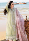 3 Piece Embroidered Lawn Shirt with Printed Organza Dupatta CH10