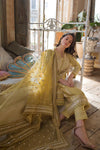 3 Piece Embroidered Lawn Suit with Organza dupatta SB62