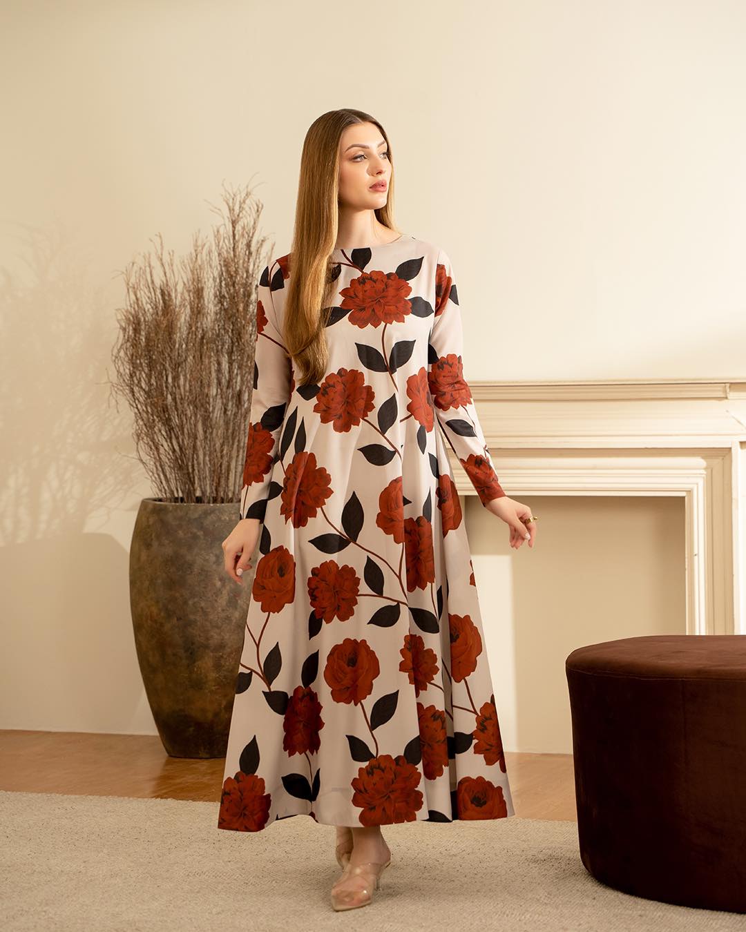 LULUSAR Silk Unstitch 2PC Digital Printed-107
