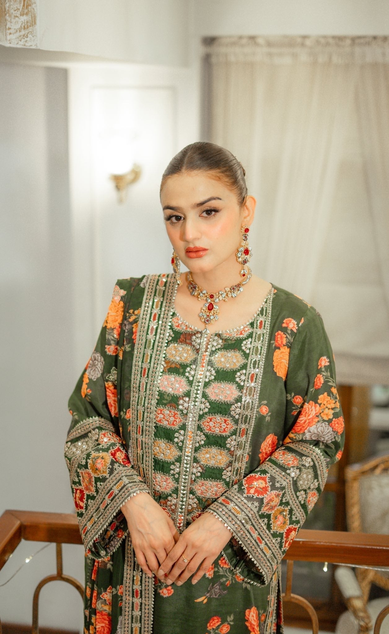 Aneelas Luxury Silk-3PC Unstitched 262