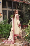 3PC DHANAK EMBROIDERED SHIRT WITH DHANAK EMBROIDERED SHAWL & TROUSER 672
