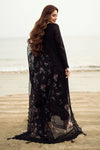 3PC DHANAKEMBROIDEREDUNSTITCHED DRESS - 520W