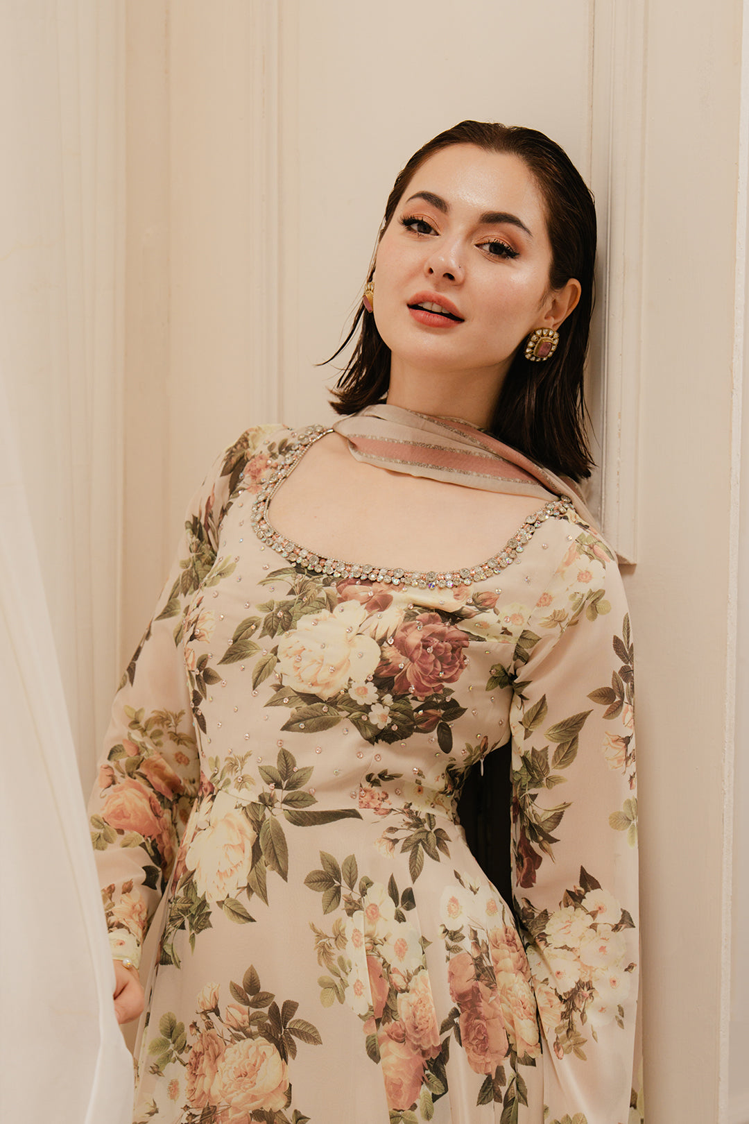 LULUSAR Silk 3PC Unstitch Digital Printed- 215
