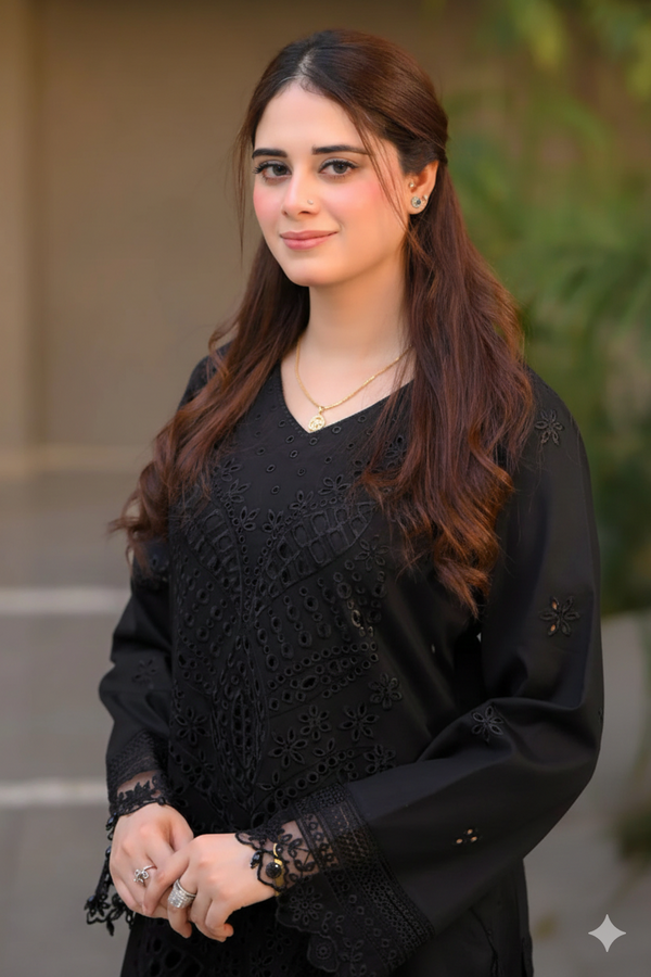 full black chikankari dress LAWN EMBROIDERED SUIT 997 – Black Mini Dresses | strapless maxi size:24 Perfect for festive occasions