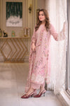 Lawn Unstitched Embroidered Collection with Chafoon Dupata 701