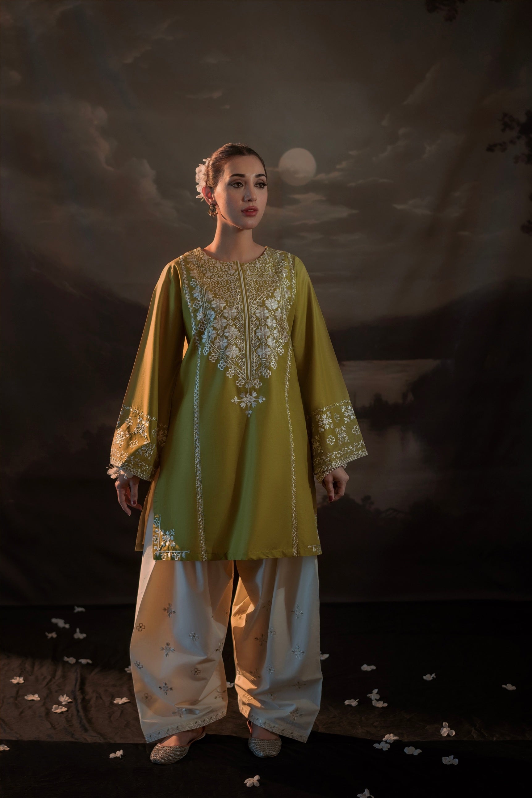 KS  DHANAK UNSTITCHED 2PC SUTE - 237