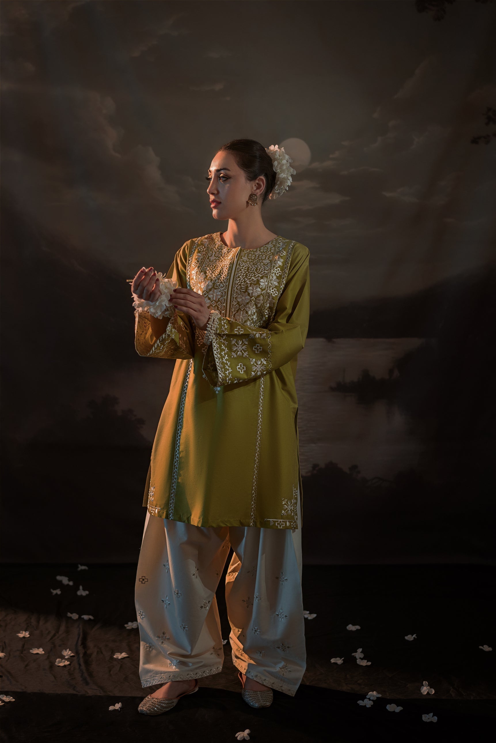 KS  DHANAK UNSTITCHED 2PC SUTE - 237