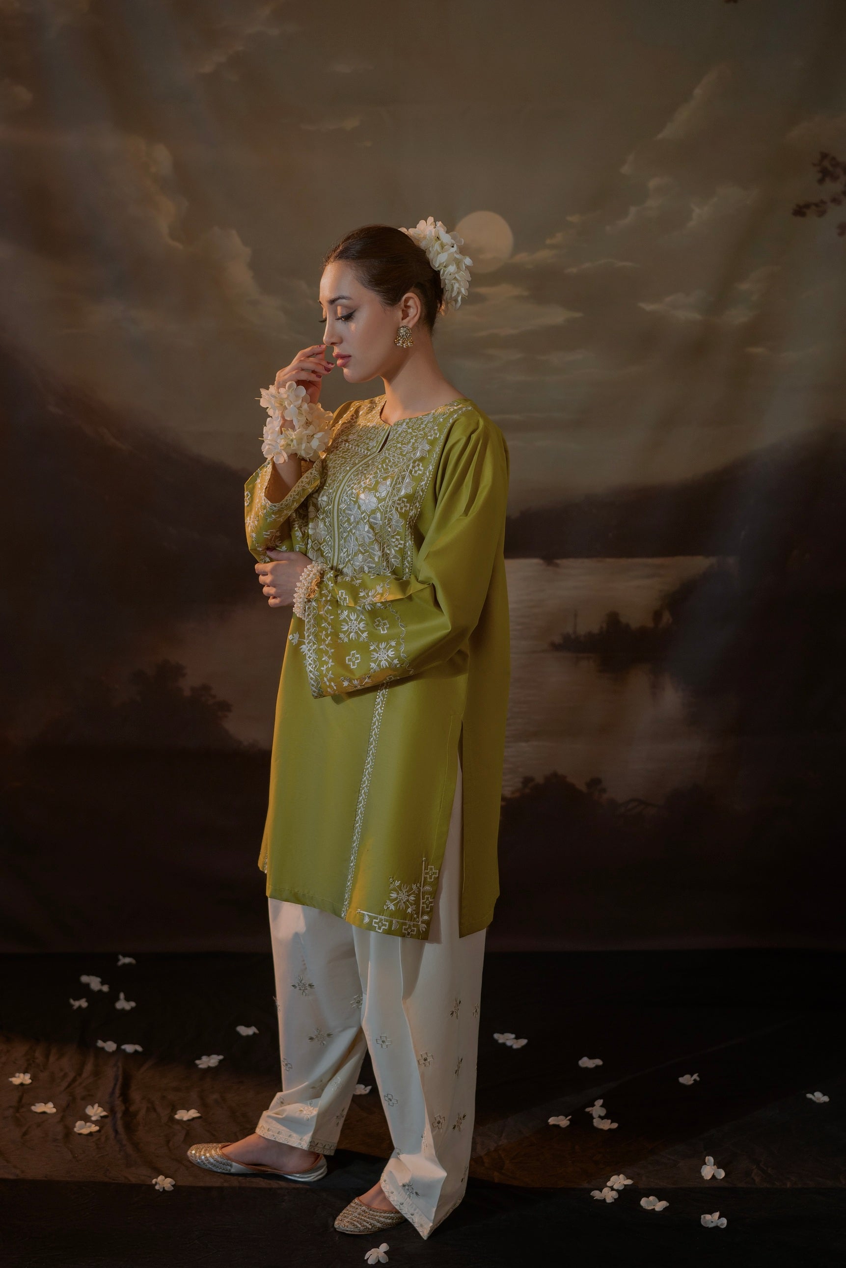 KS  DHANAK UNSTITCHED 2PC SUTE - 237