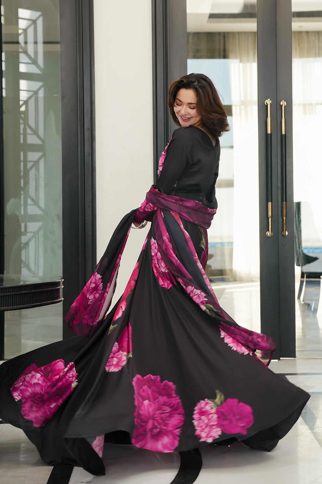 LULUSAR Silk Unstitch 3PC Digital Printed-108