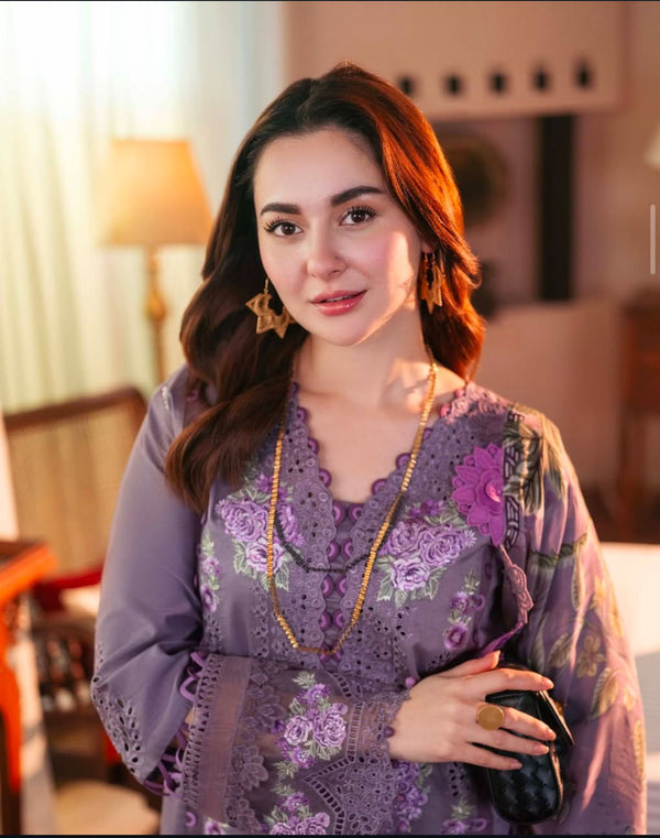 DHANAK Embroidered UNSTITCED Collection 2025W