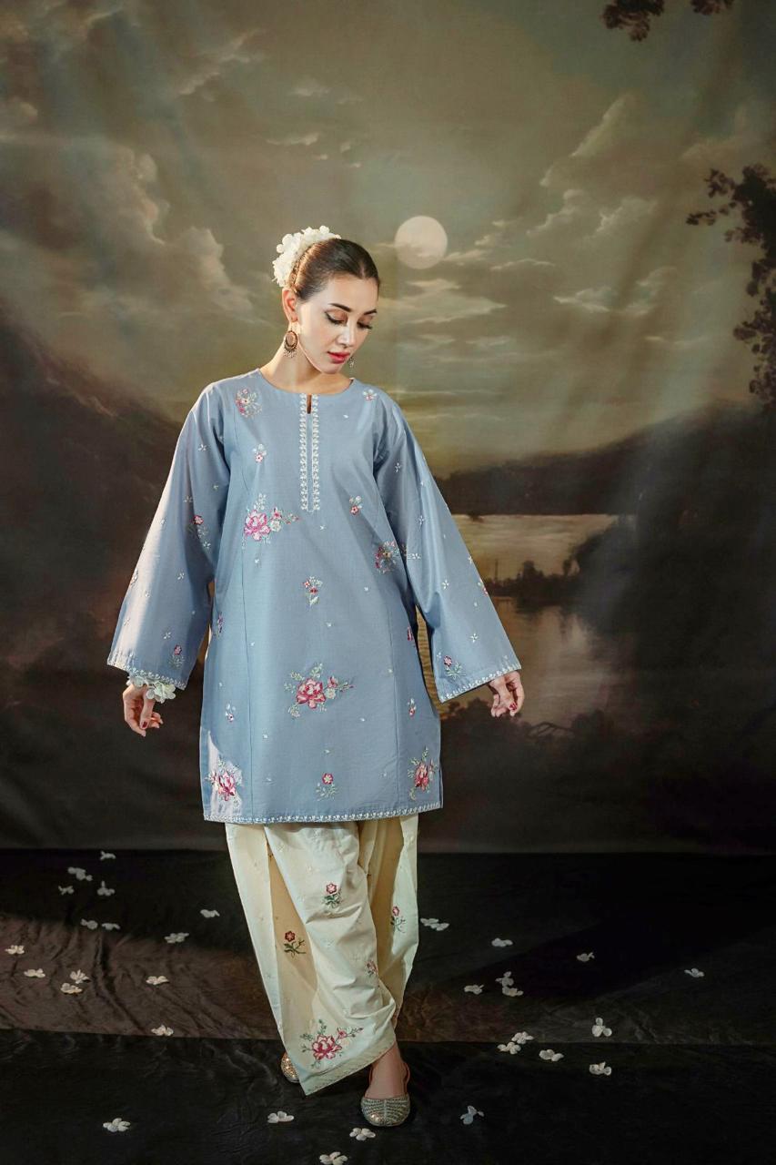 Urge unstitch 2Pice lawn dress 10016