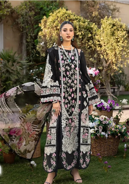 Premium - Luxury Lawn Edition' 26 -Chfoon Printed Dupata - L 702