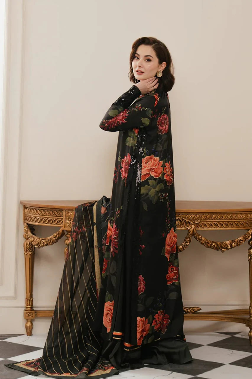 LULUSAR Silk Unstitch 3PC Digital Printed-106