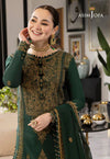 Dhanak 3PC Embroidered With Chiffon Embroidered Dupatta 244