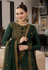 Dhanak 3PC Embroidered With Chiffon Embroidered Dupatta 244