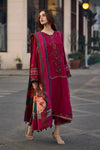 Lawn-3PC Embroidered Shirt with Digital Printed Jacquard Dupatta- V712